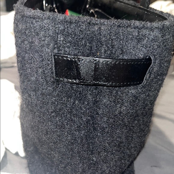 Furla Charcoal and Black Women's Bag-needs some TLC - Picture 3 of 11